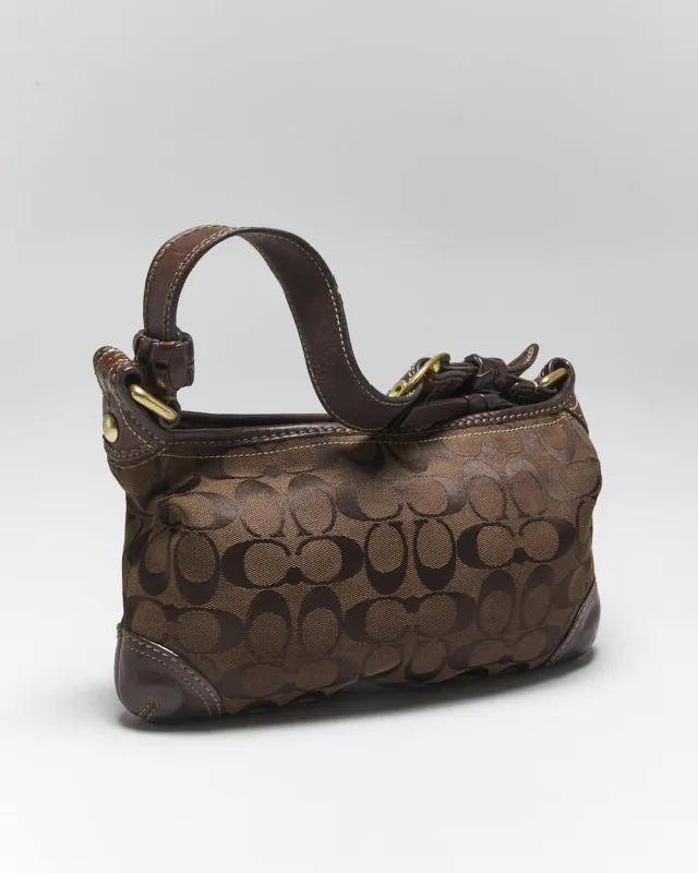 Vintage Y2k 00s Coach Monogram Handbag sold by Rokit
