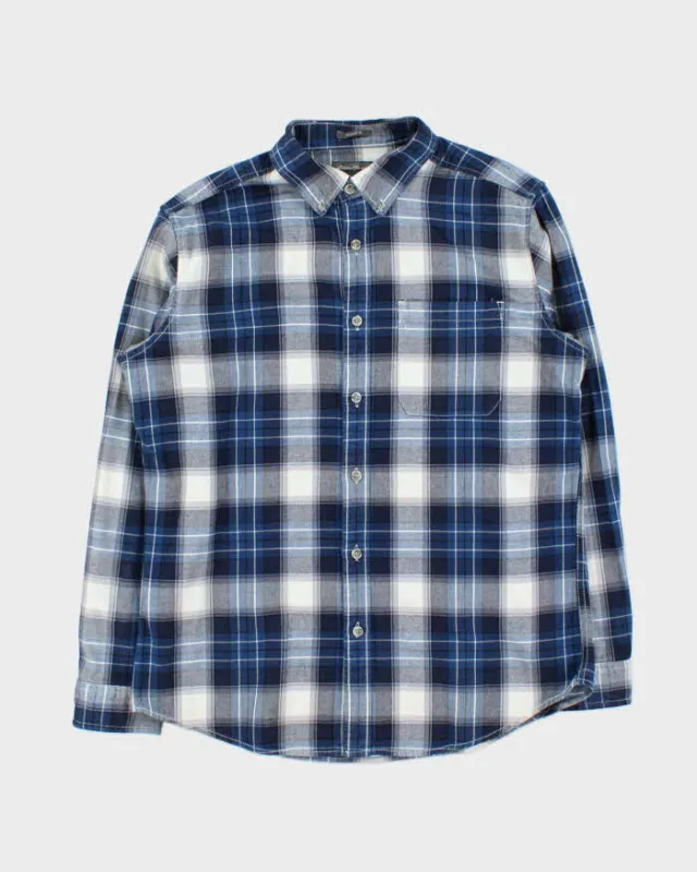 Vintage Eddie Bauer Long Sleeve Flannel Shirt - M sold by Rokit
