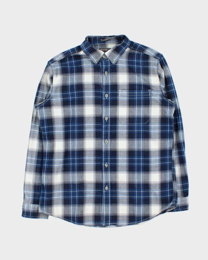 Vintage Eddie Bauer Long Sleeve Flannel Shirt - M sold by Rokit