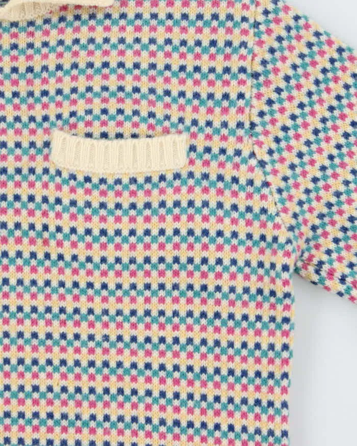 Vintage 1980s L.L Bean Patterned Collared Chunky Knit - L sold by Rokit product image thumbnail 4