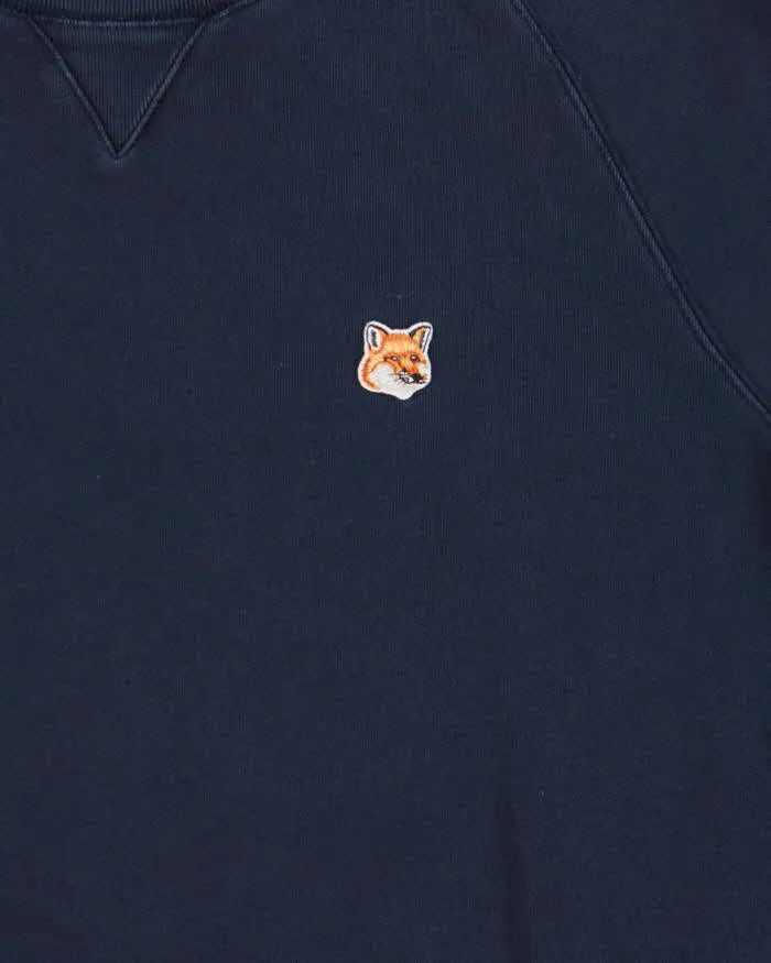 Maison Kitsune Fox Head Crewneck Sweatshirt - L sold by Rokit product image thumbnail 4