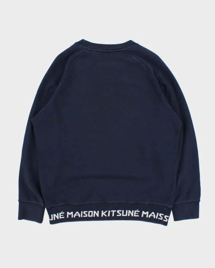 Maison Kitsune Fox Head Crewneck Sweatshirt - L sold by Rokit product image thumbnail 2
