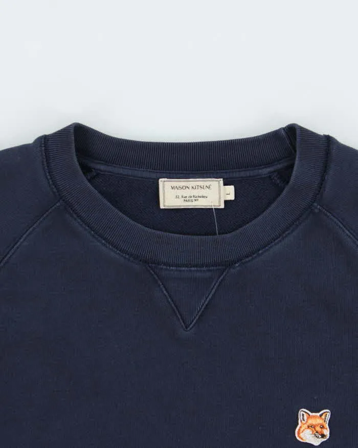 Maison Kitsune Fox Head Crewneck Sweatshirt - L sold by Rokit product image thumbnail 3