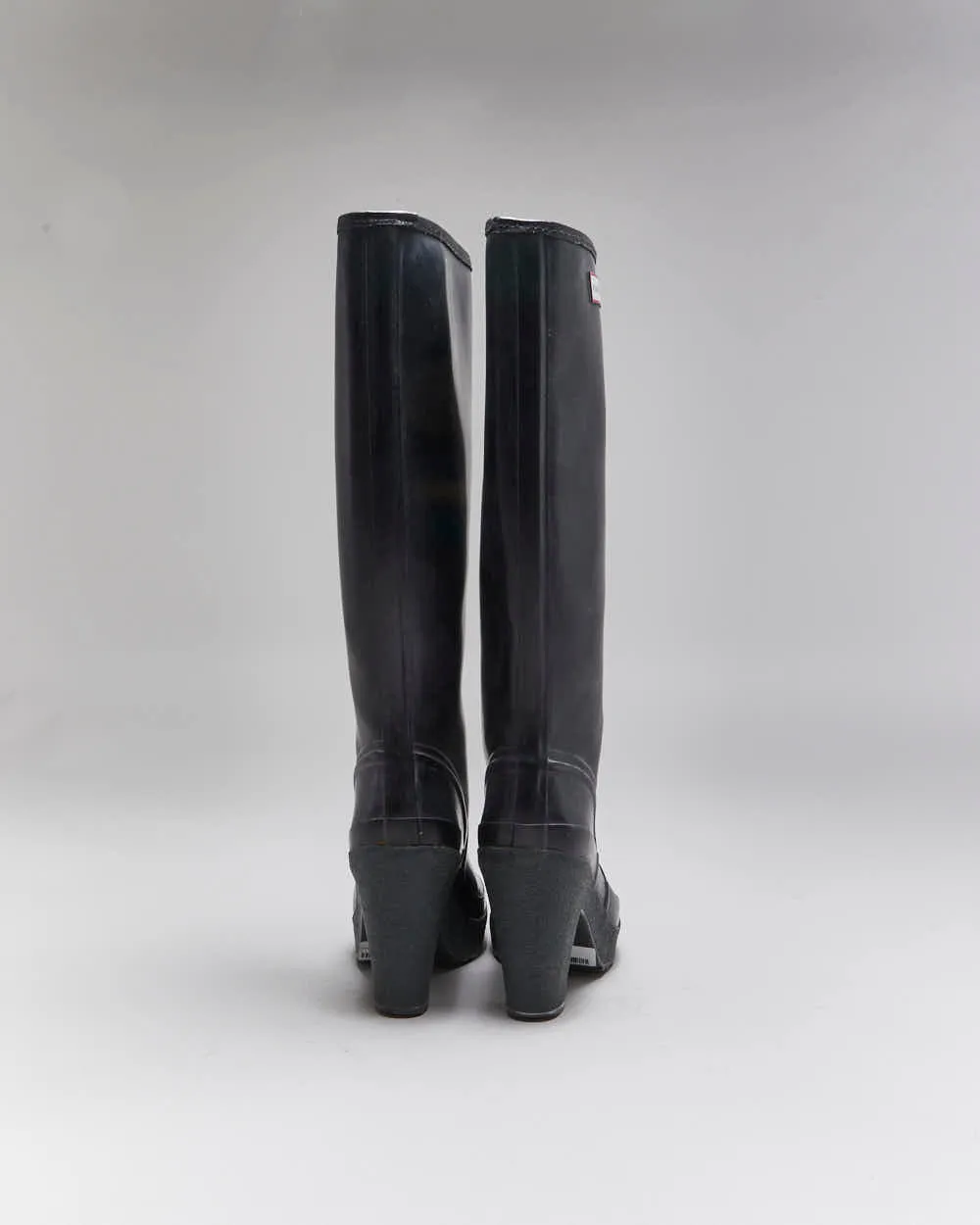 Hunter Heeled Wellington Boots - UK8 sold by Rokit product image thumbnail 4