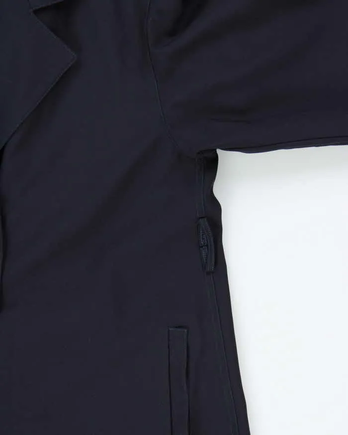 Vintage 1980s Women's Jaeger Wool Navy Oversized Overcoat - L sold by Rokit product image thumbnail 5