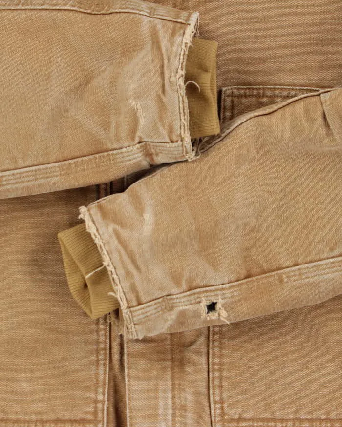 Vintage 00s Carhartt J164 Brown Sherpa Lined Oversized Workwear Jacket - S sold by Rokit product image thumbnail 5