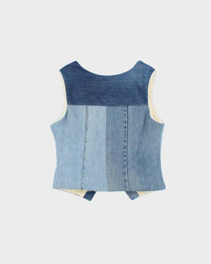 Rokit Originals Denver Denim Waistcoat - S sold by Rokit product image thumbnail 2