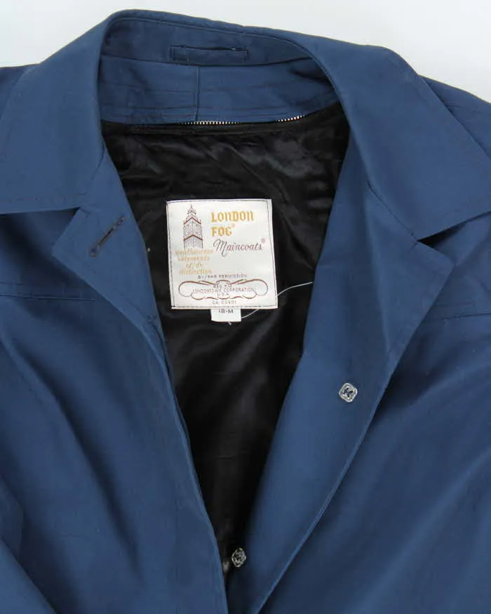 Vintage 1980s London Fog Navy Oversized Insulated Mac - XXL sold by Rokit product image thumbnail 3