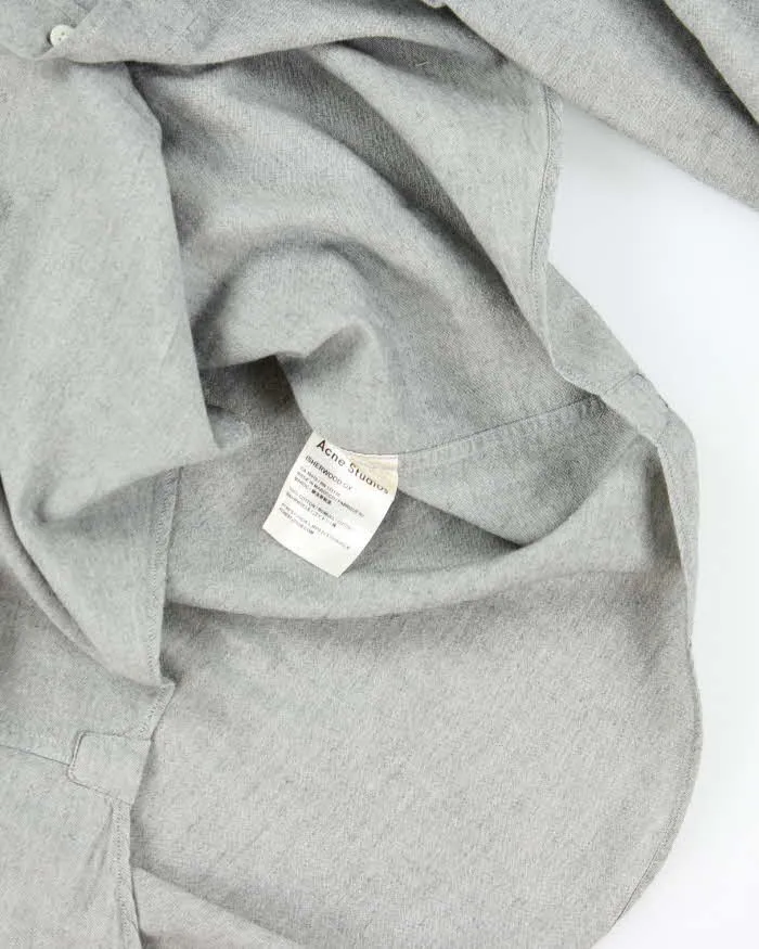 Acne Studios Isherwood Grey Long Sleeve Button Down Shirt - XL sold by Rokit product image thumbnail 5