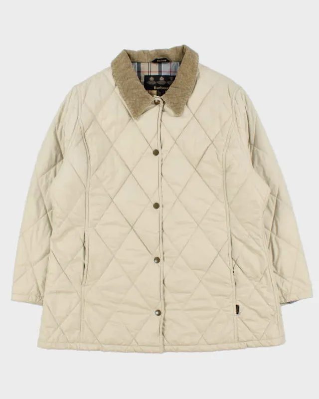 Barbour Classic Newmarket Quilted Button Up Coat - XXL sold by Rokit