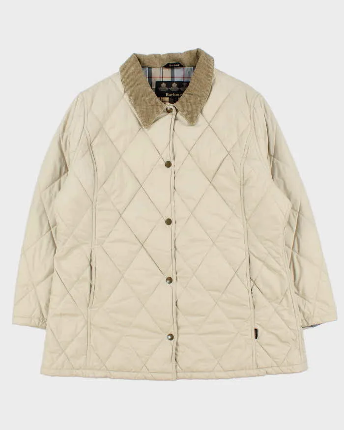 Barbour Classic Newmarket Quilted Button Up Coat - XXL sold by Rokit