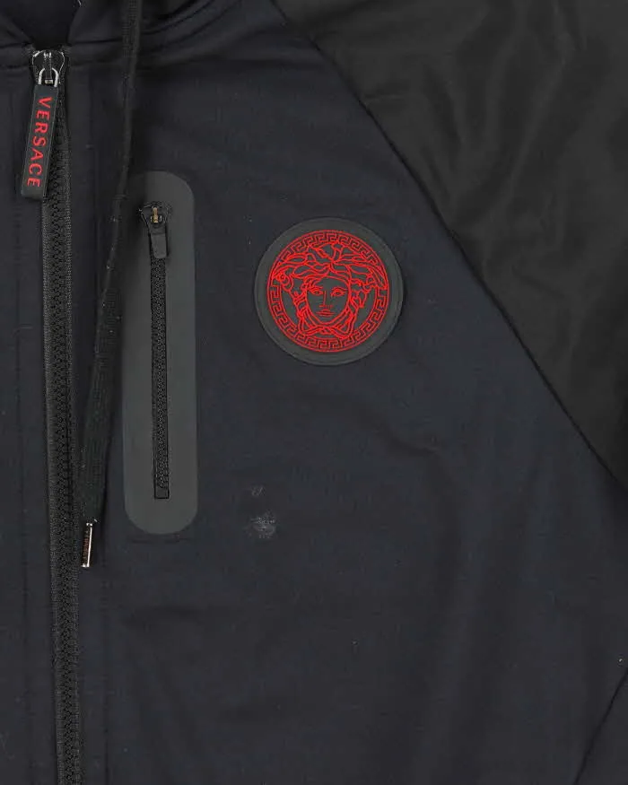 Vintage Versace Sport Two-Tone Zip Up Hoodie - L sold by Rokit product image thumbnail 4