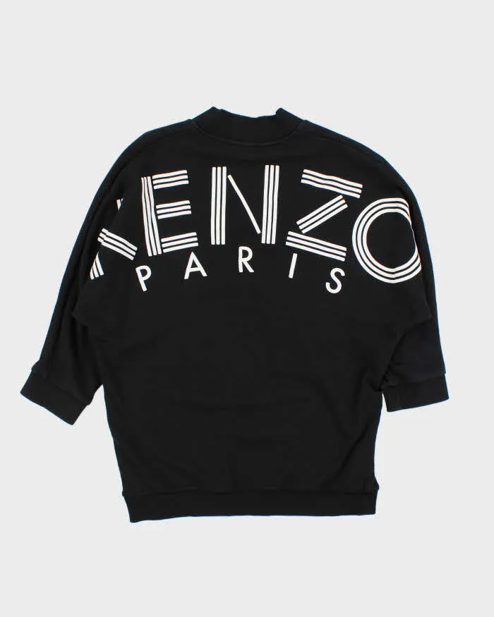 Kenzo Spell Out V-Neck 3/4 Sleeve Crewneck Sweatshirt - M sold by Rokit product image thumbnail 2