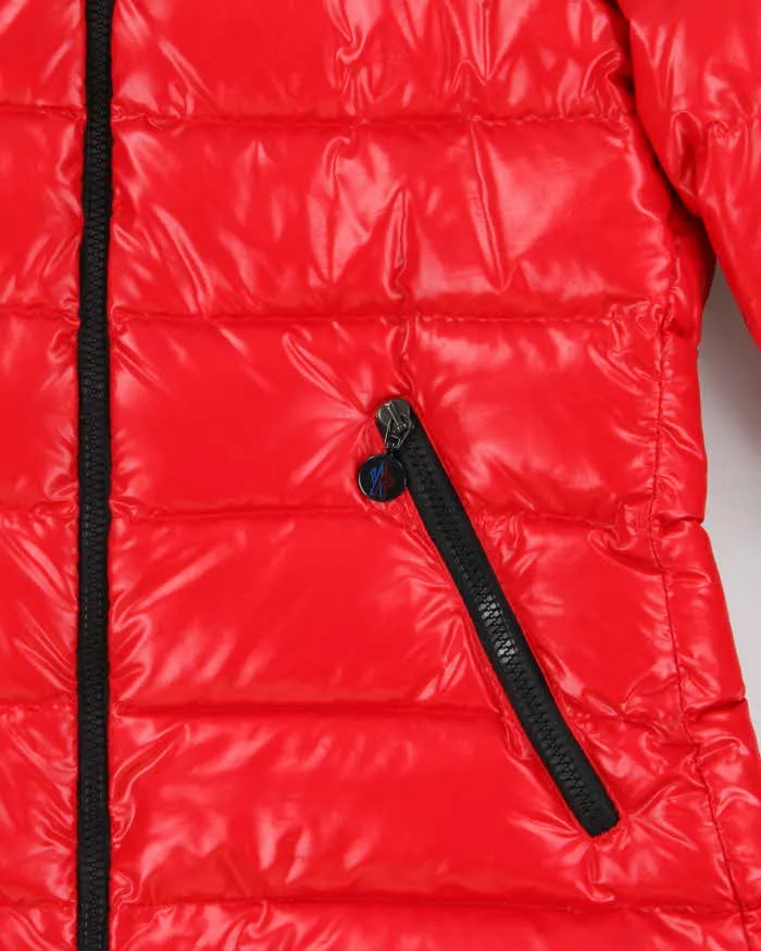 Vintage 00s Women's Red Moncler Bady Puffer Jacket - M sold by Rokit product image thumbnail 4