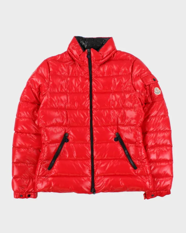Vintage 00s Women's Red Moncler Bady Puffer Jacket - M sold by Rokit