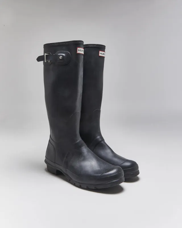 Hunter Wellington Boots - UK10 sold by Rokit
