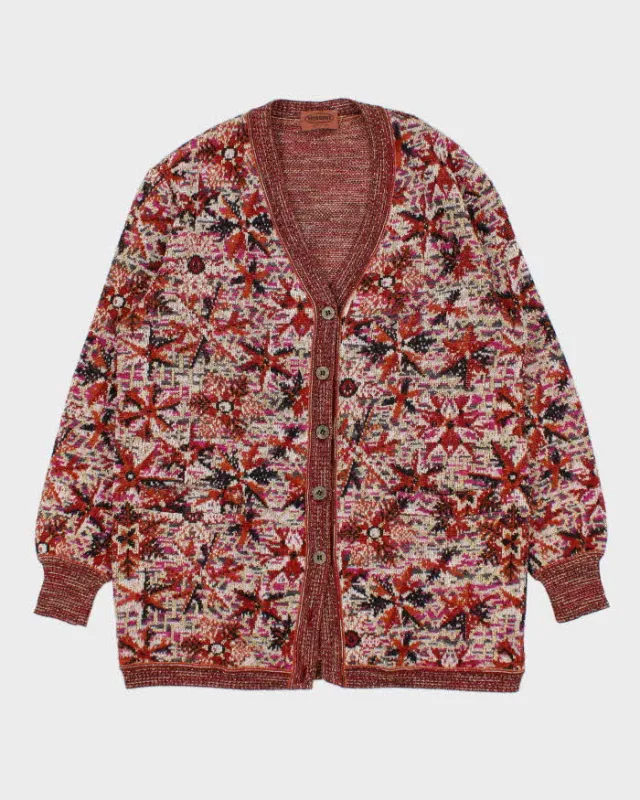 Vintage 90s Missoni Patterned Cardigan - M sold by Rokit