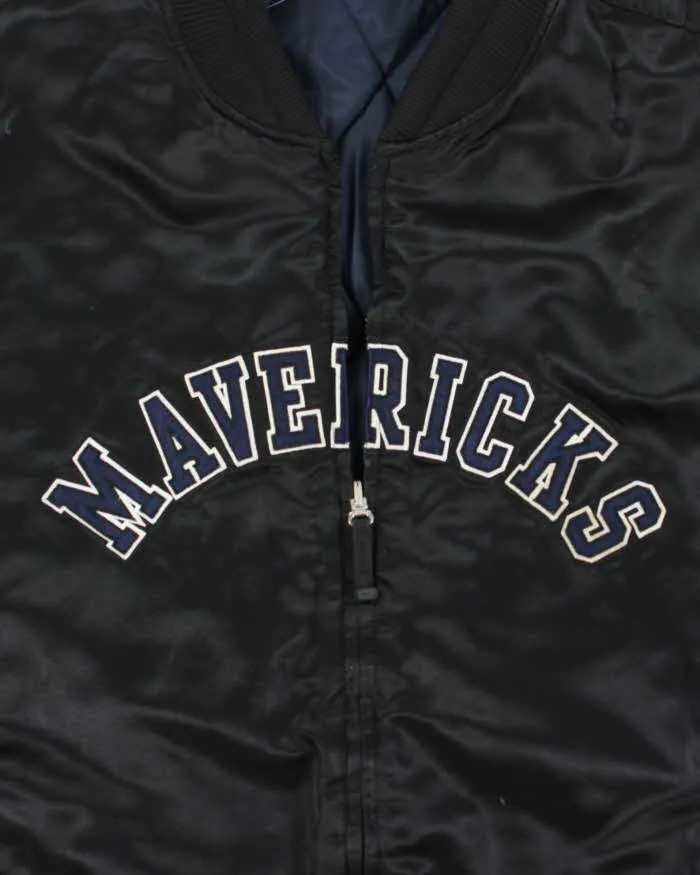 Vintage 00s Reebok Mavericks NBA Reversible Bomber Jacket - XXL sold by Rokit product image thumbnail 3