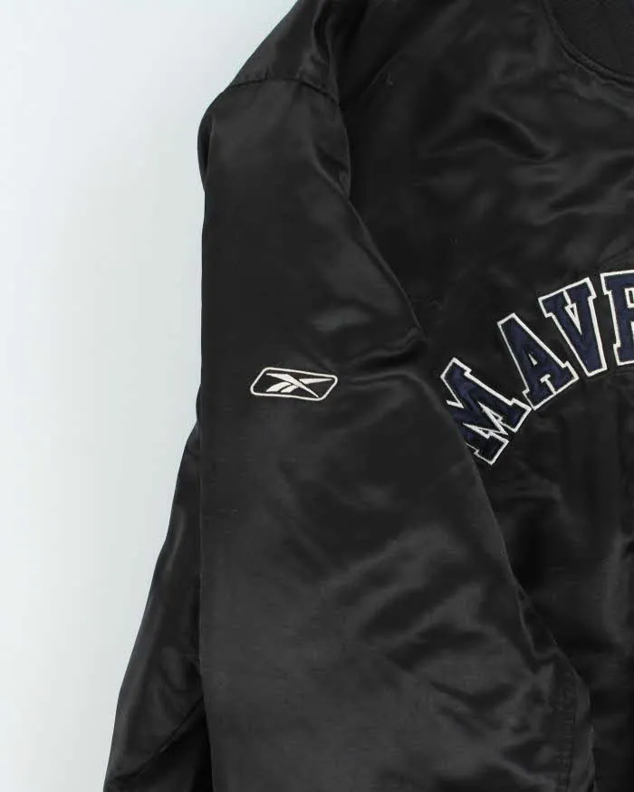 Vintage 00s Reebok Mavericks NBA Reversible Bomber Jacket - XXL sold by Rokit product image thumbnail 4