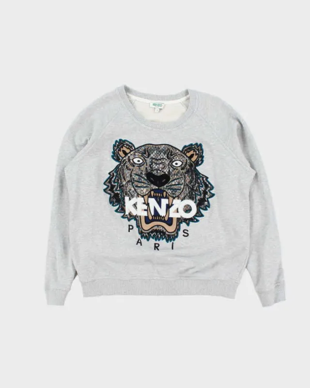Kenzo Embroidered Classic Crewneck Sweatshirt - S sold by Rokit