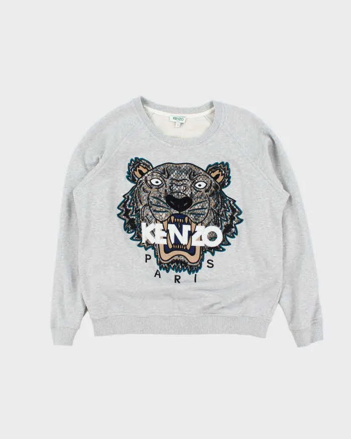 Kenzo Embroidered Classic Crewneck Sweatshirt - S sold by Rokit