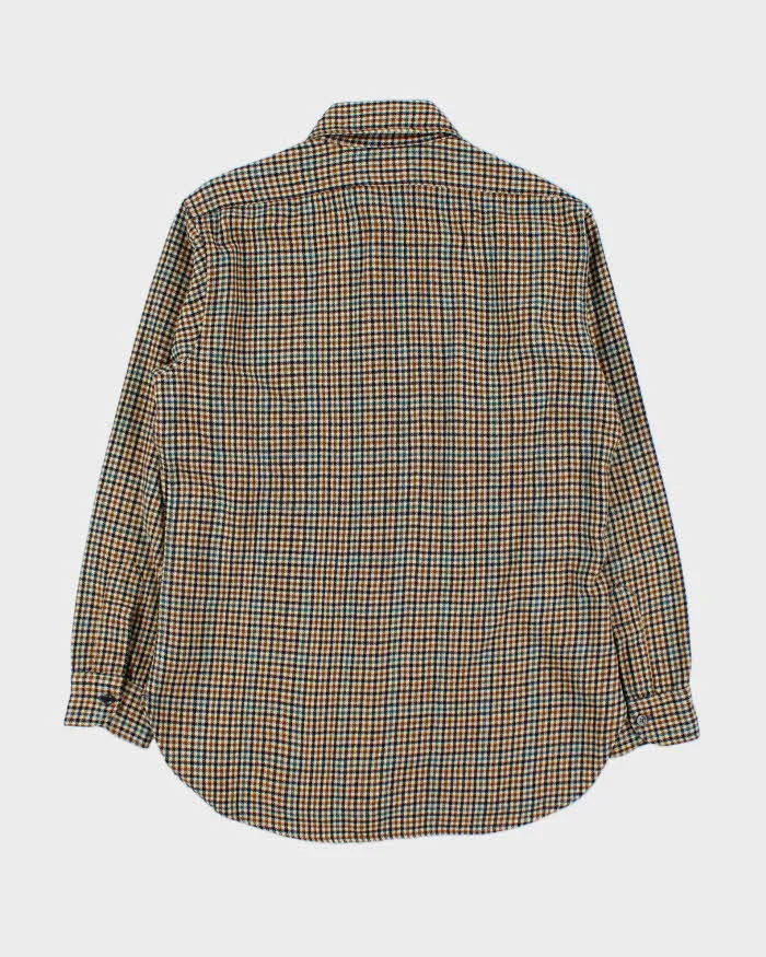 Vintage 1960s Pendleton Check Wool Long Sleeve Flannel Shirt - M sold by Rokit product image thumbnail 2