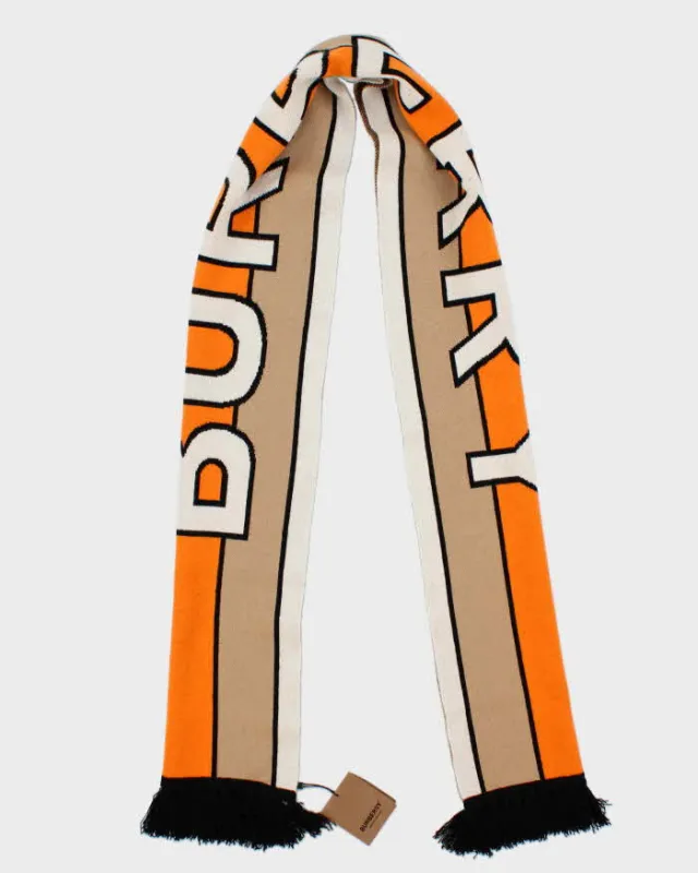 Deadstock Burberry Cashmere Scarf sold by Rokit