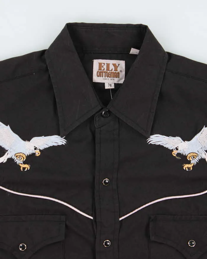 Vintage 1990s Ely Cattleman Eagle Snap Button Western Long Sleeve Shirt - M sold by Rokit product image thumbnail 3