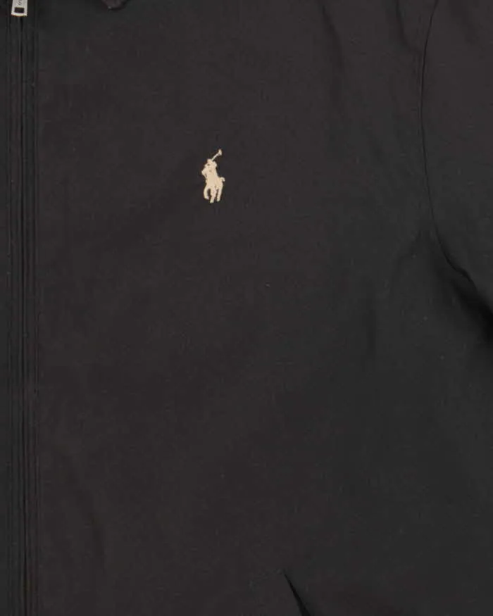 Vintage 00s Polo Ralph Lauren Black Harrington Jacket - L sold by Rokit product image thumbnail 4