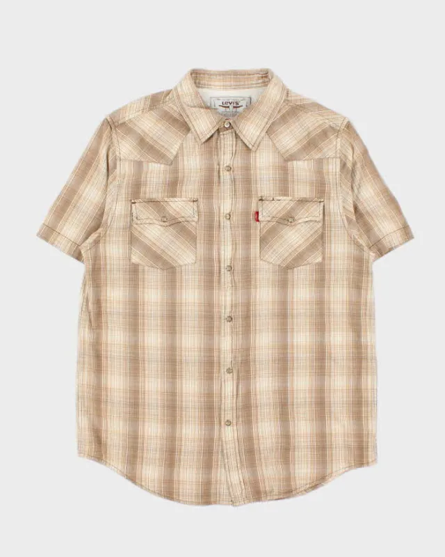 Vintage 00s Levi's Short-Sleeve Western Shirt - L sold by Rokit