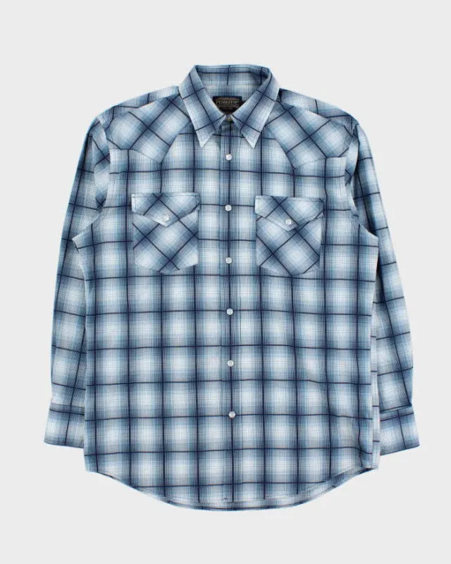 Vintage Pendleton Long Sleeve Western Shirt - M sold by Rokit