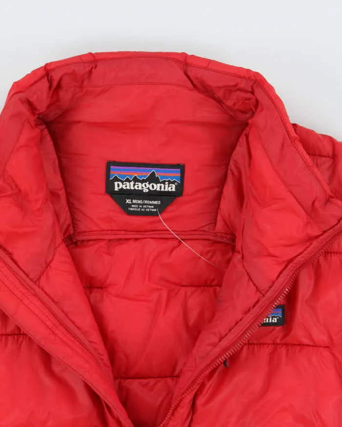 Patagonia Red Down Filled Long Puffer Jacket - XL sold by Rokit product image thumbnail 3