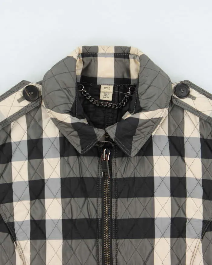 Burberry Nova Check Zip-Up Short Quilted Coat - XXS sold by Rokit product image thumbnail 3