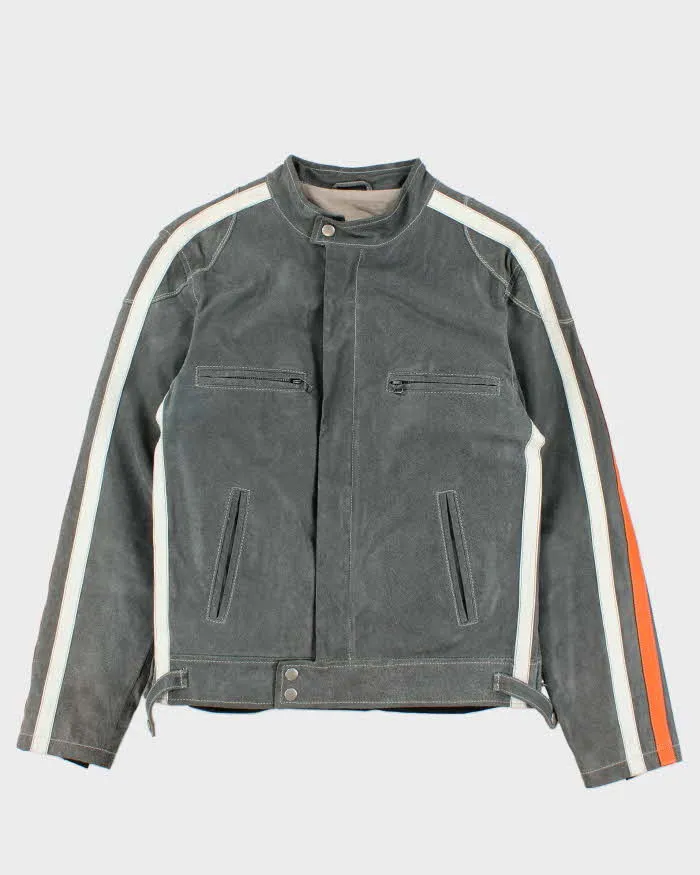 Vintage Y2K 00s Danier Leather Cafe Racer Biker Jacket - XS sold by Rokit