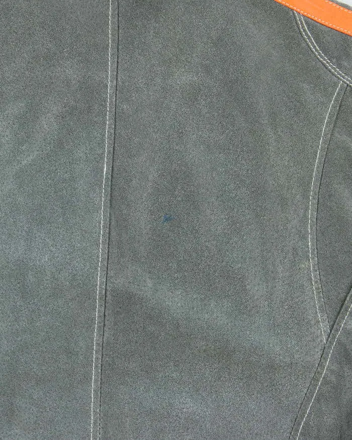 Vintage Y2K 00s Danier Leather Cafe Racer Biker Jacket - XS sold by Rokit product image thumbnail 4