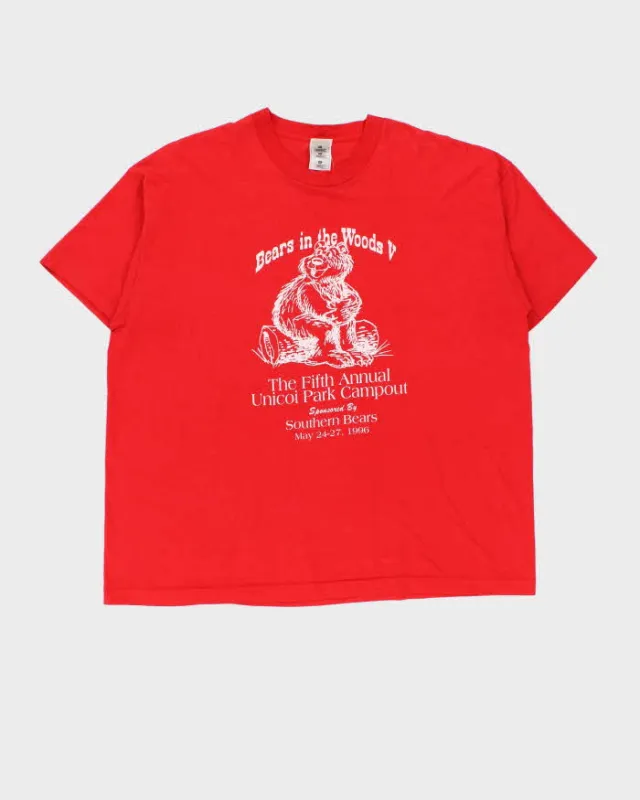 Vintage 90s Single Stitch Crewneck T-Shirt - XXL sold by Rokit