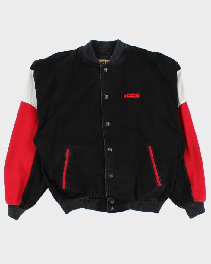 Vintage 1990s ID Wear Varsity Cotton Bomber Jacket - M sold by Rokit