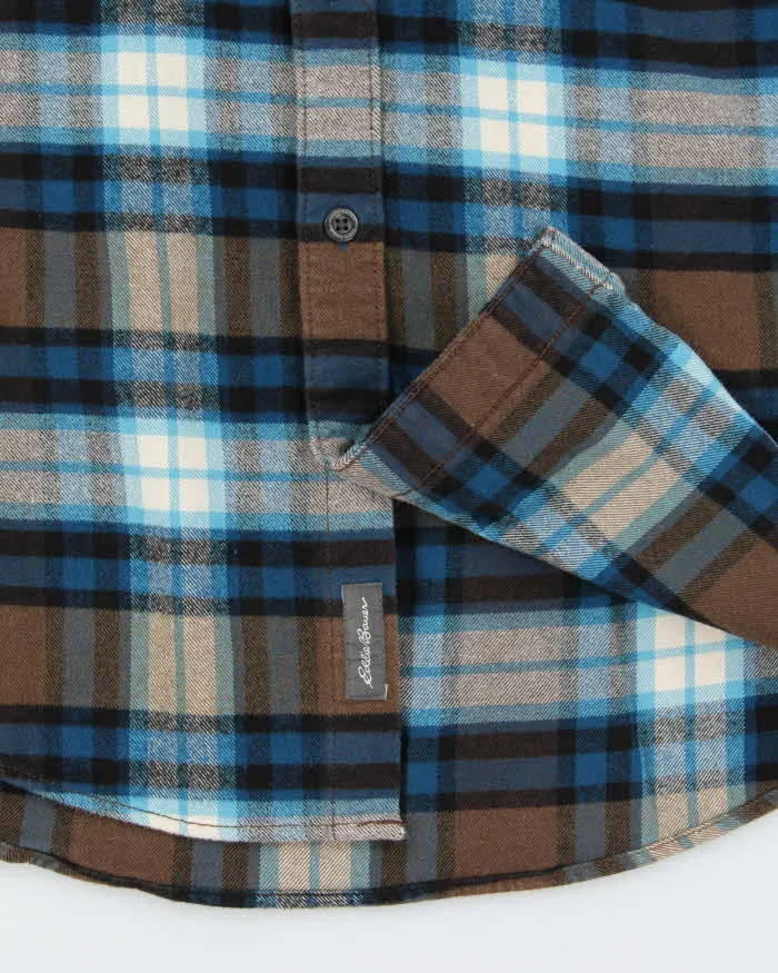 Vintage Eddie Bauer Long Sleeve Flannel Shirt - M sold by Rokit product image thumbnail 4