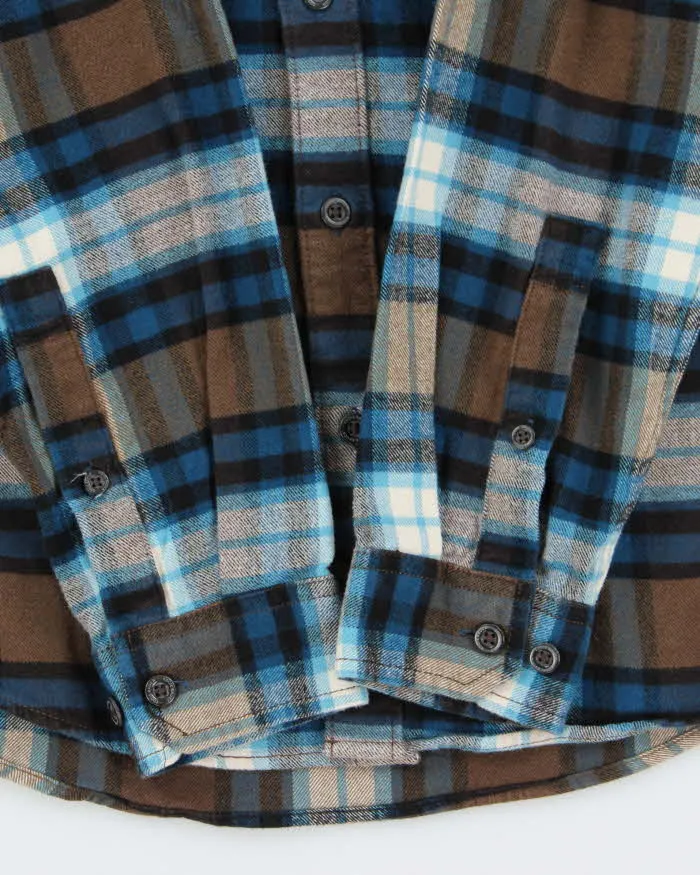 Vintage Eddie Bauer Long Sleeve Flannel Shirt - M sold by Rokit product image thumbnail 5