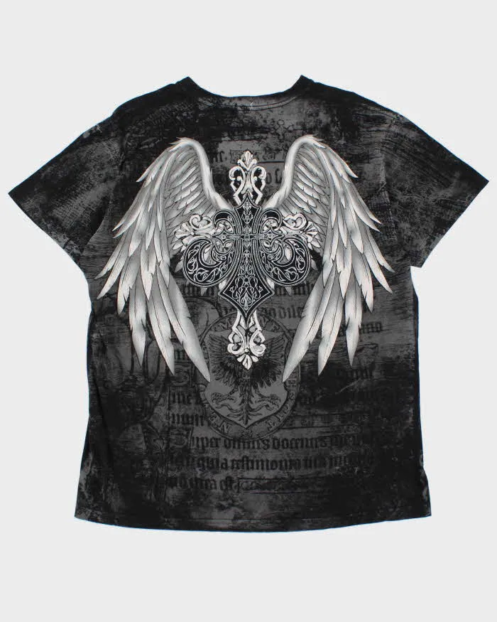 Vintage Y2K 00s Konflic Gothic T-Shirt - XL sold by Rokit product image thumbnail 2