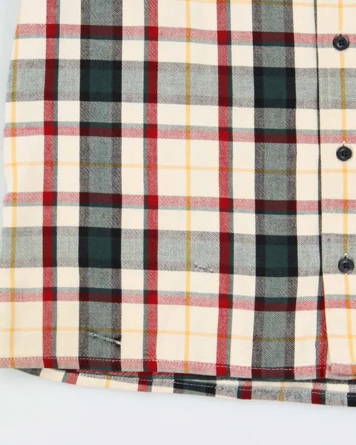 Vintage L.L.Bean Check Short Sleeve Oversized Shirt - M sold by Rokit product image thumbnail 5