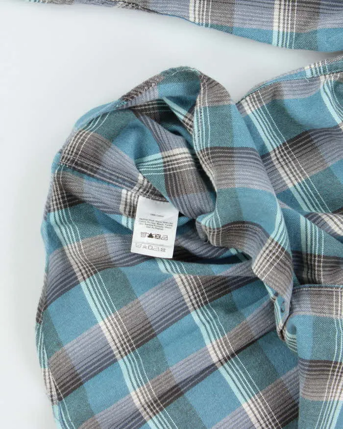 Vintage Eddie Bauer Long Sleeve Western Style Flannel Shirt - L sold by Rokit product image thumbnail 5
