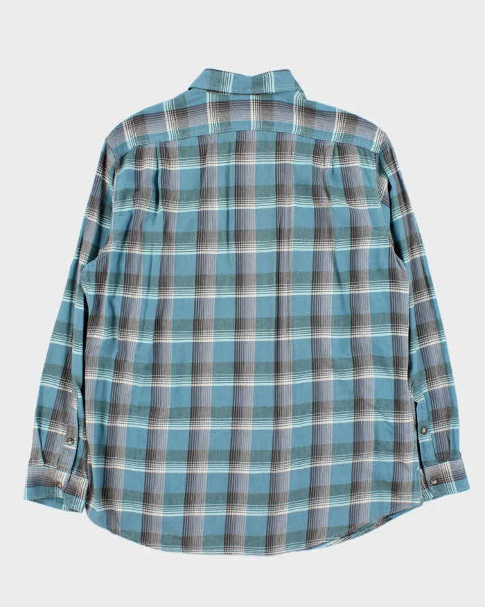 Vintage Eddie Bauer Long Sleeve Western Style Flannel Shirt - L sold by Rokit product image thumbnail 2