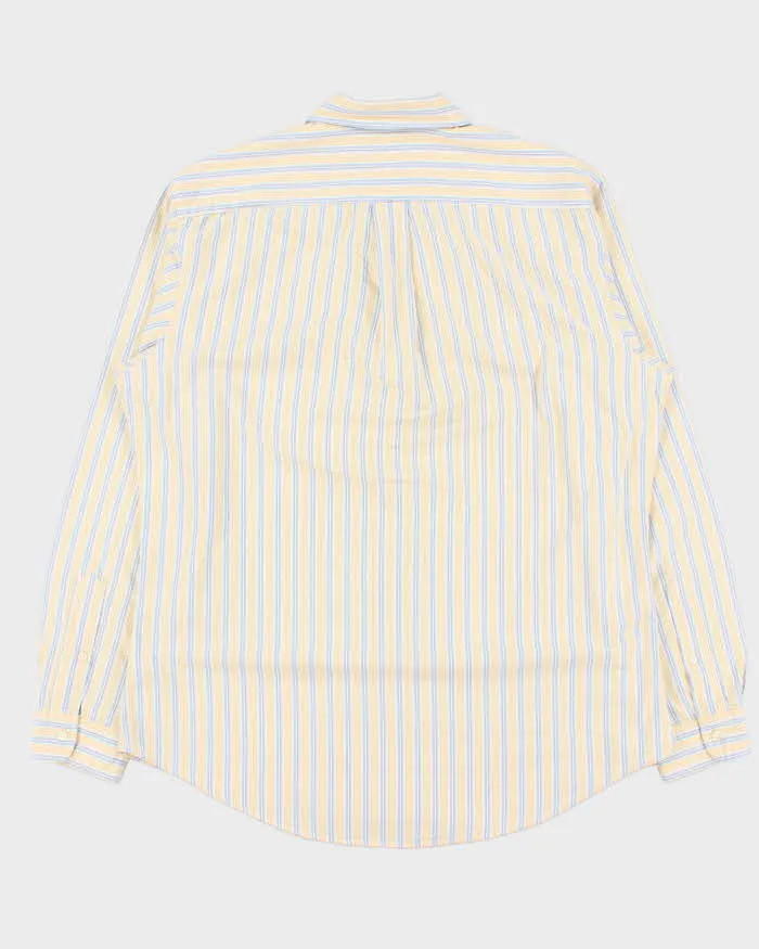 Vintage 1990s Polo Ralph Lauren Striped Custom Fit Shirt - L sold by Rokit product image thumbnail 2