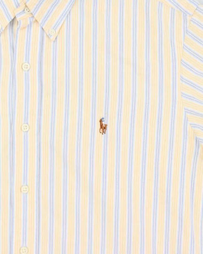 Vintage 1990s Polo Ralph Lauren Striped Custom Fit Shirt - L sold by Rokit product image thumbnail 4