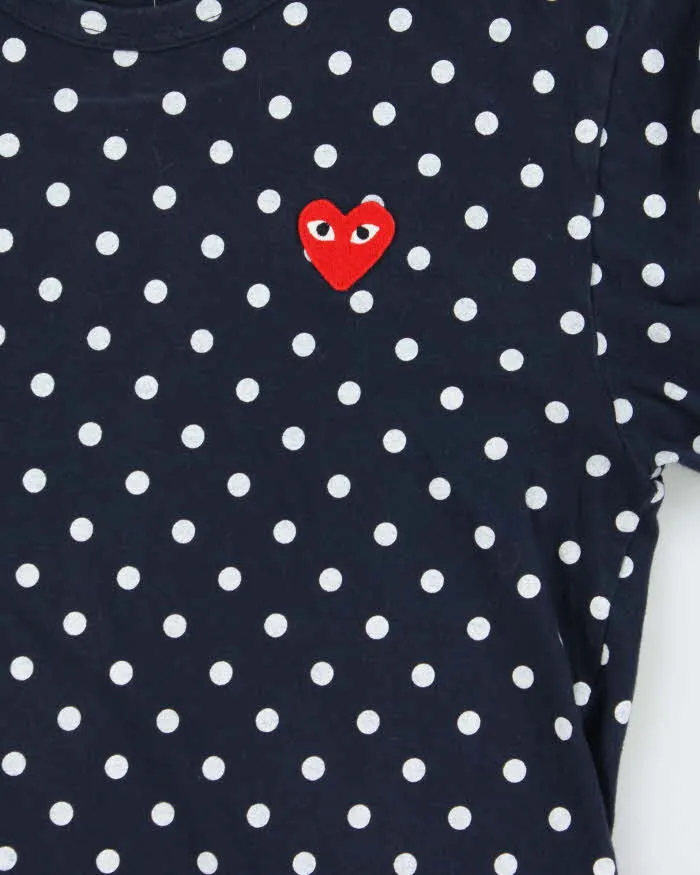 Comme Des GARCONS Play Women's Polka Dot Long Sleeve T-Shirt - M sold by Rokit product image thumbnail 4