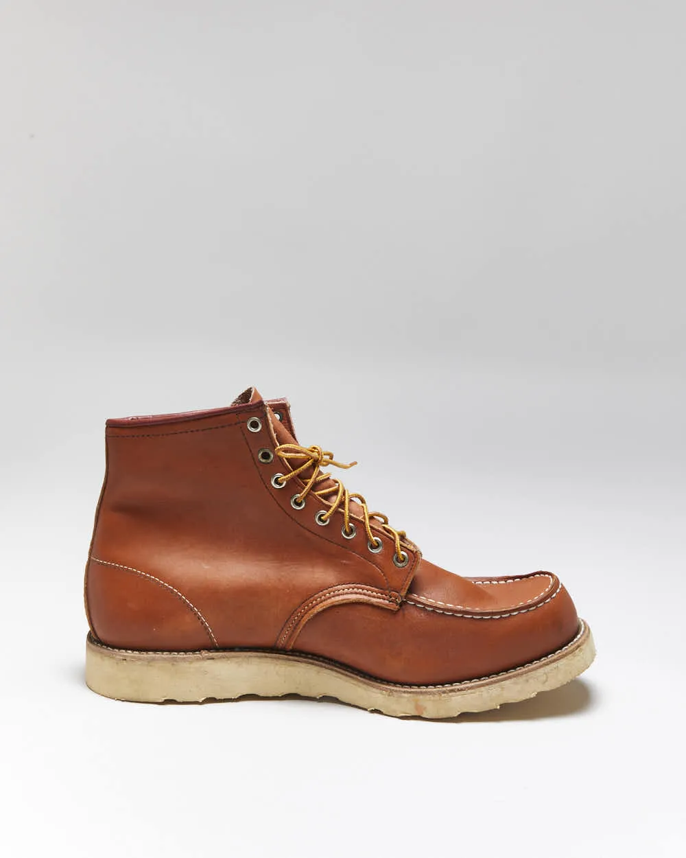 Dead Stock Vintage 1990s Red Wing Irish Setter Heritage Classic 6 Inch Moc Toe Leather Boots - UK13 sold by Rokit product image thumbnail 2