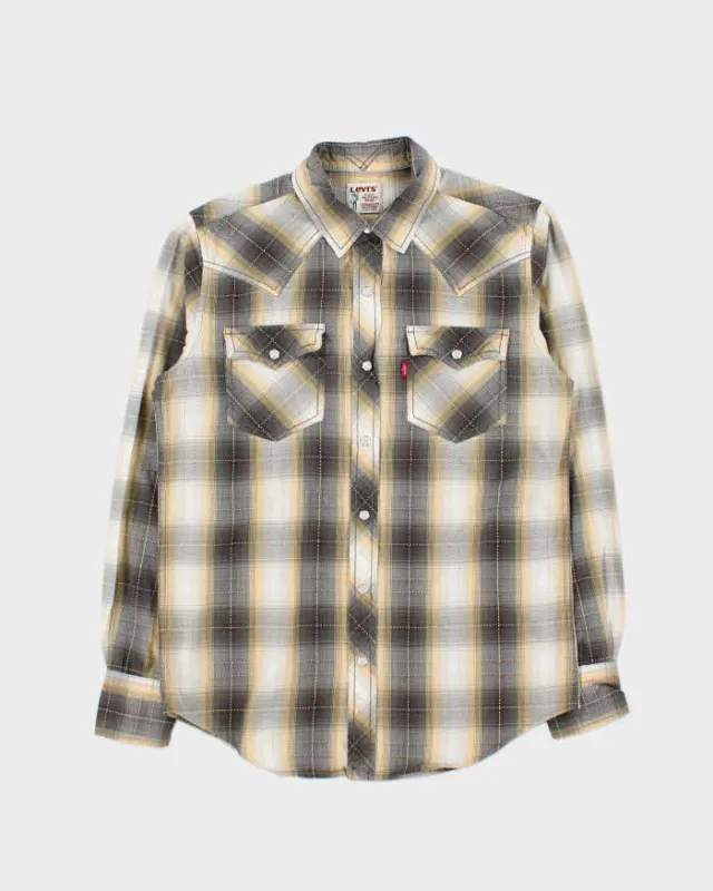 Vintage 00s Levi's Long-Sleeve Western Shirt - S made by Levi's