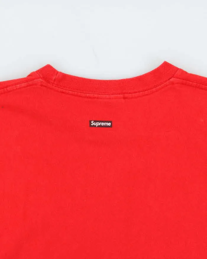 SS2017 Supreme Micheal Jackson Red Crewneck T-Shirt - M sold by Rokit product image thumbnail 5