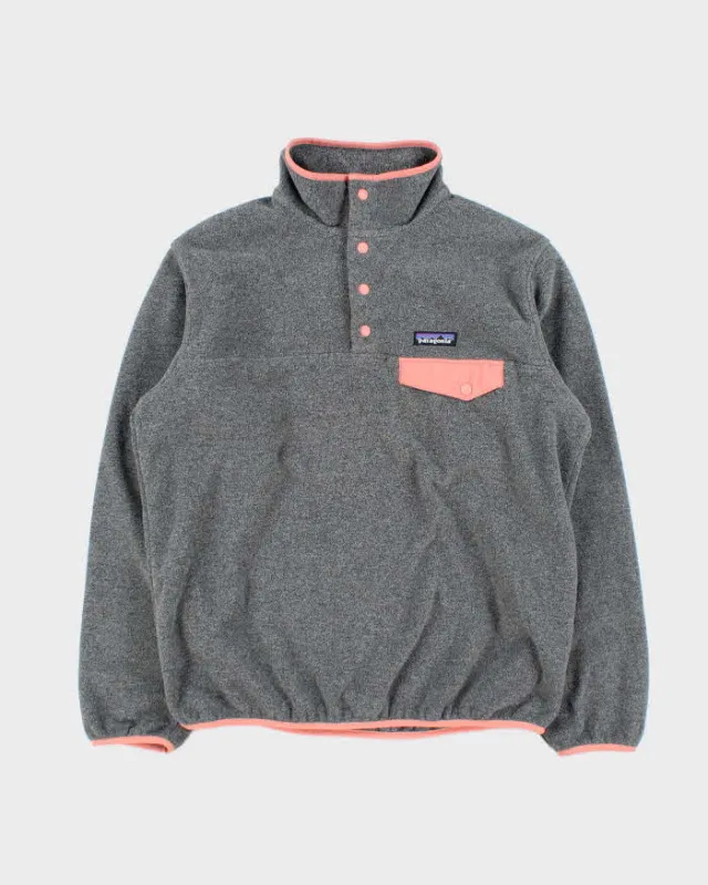 Patagonia Synchilla Snap-T Grey Fleece Pullover - M sold by Rokit